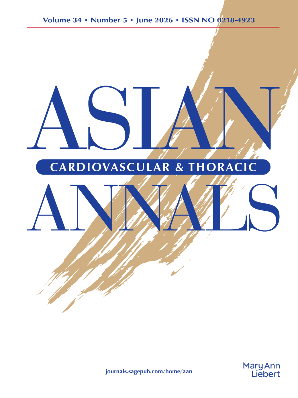 Asian Cardiovascular and Thoracic Annals journal cover