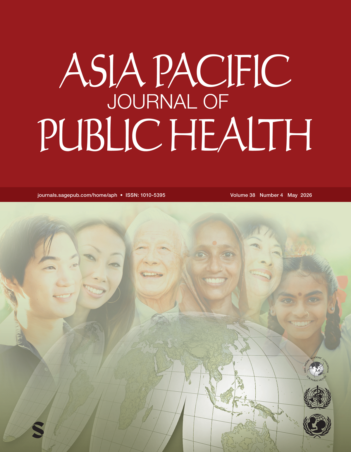 Asia Pacific Journal of Public Health journal cover