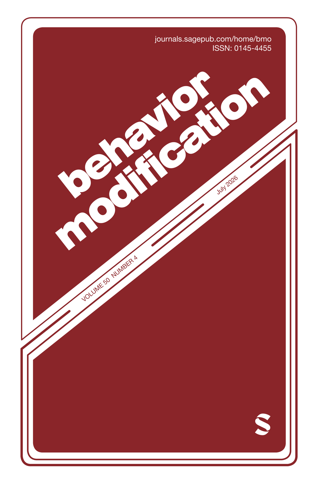 Behavior Modification journal cover