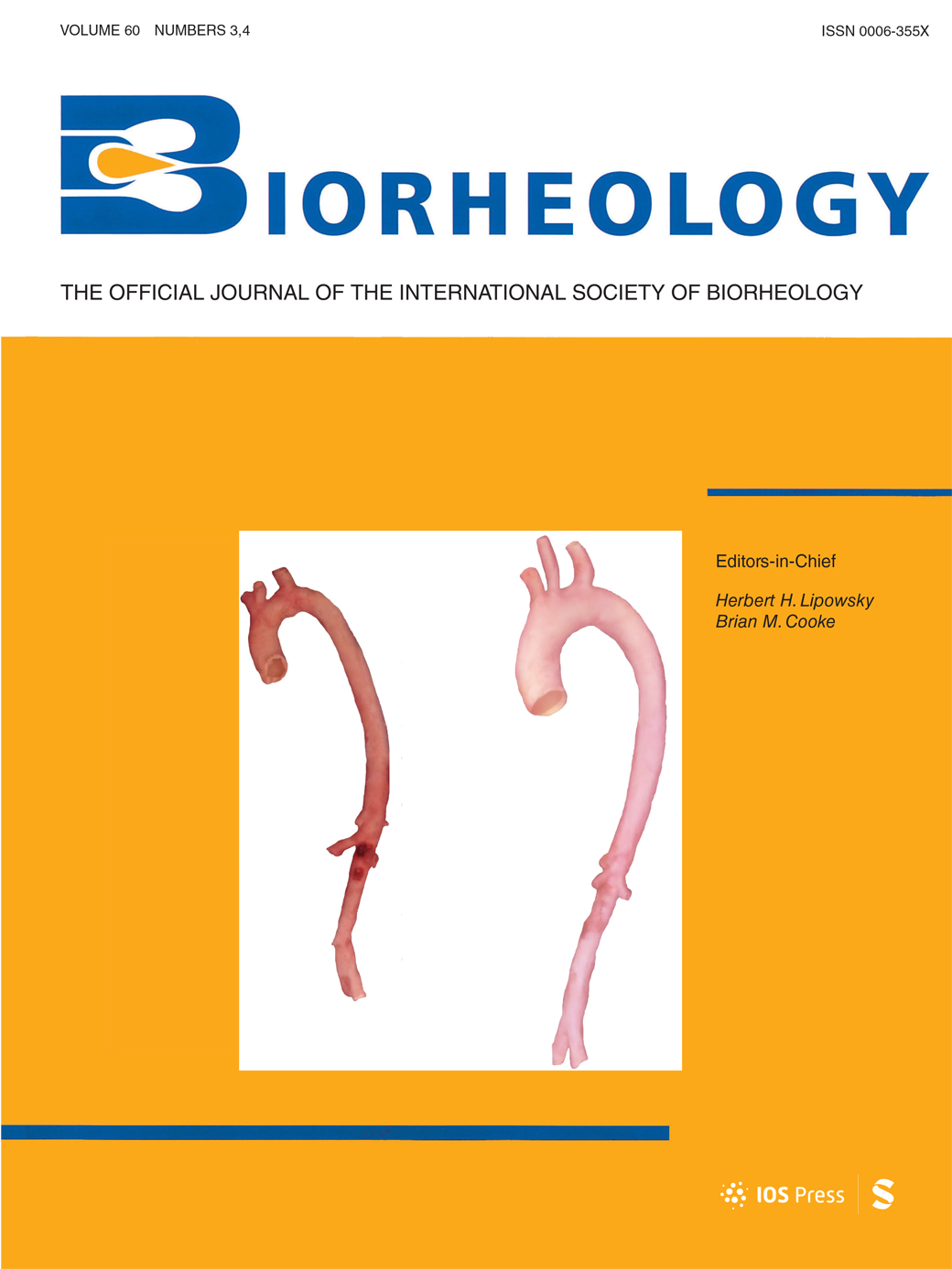 Biorheology journal cover