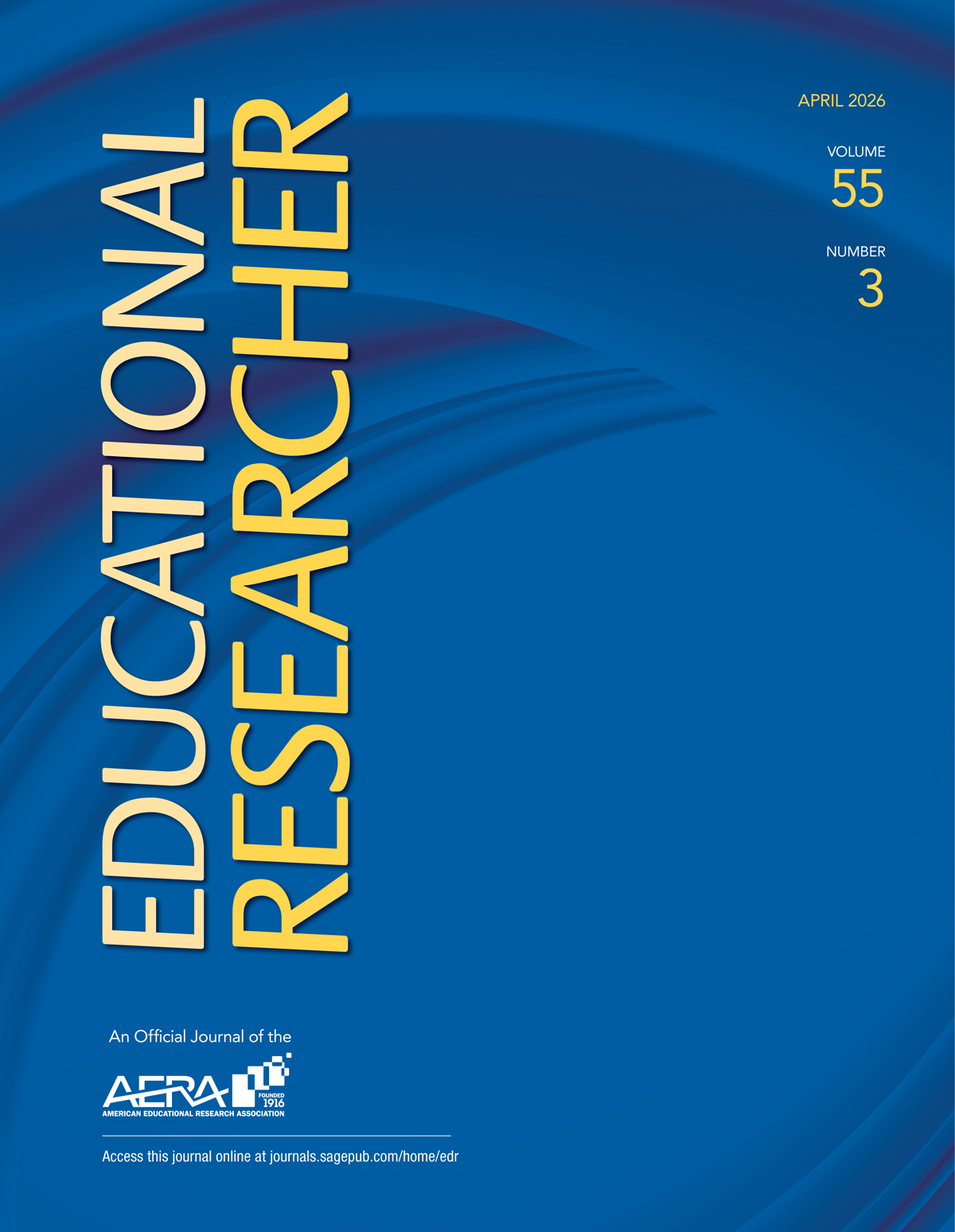 Educational Researcher journal cover
