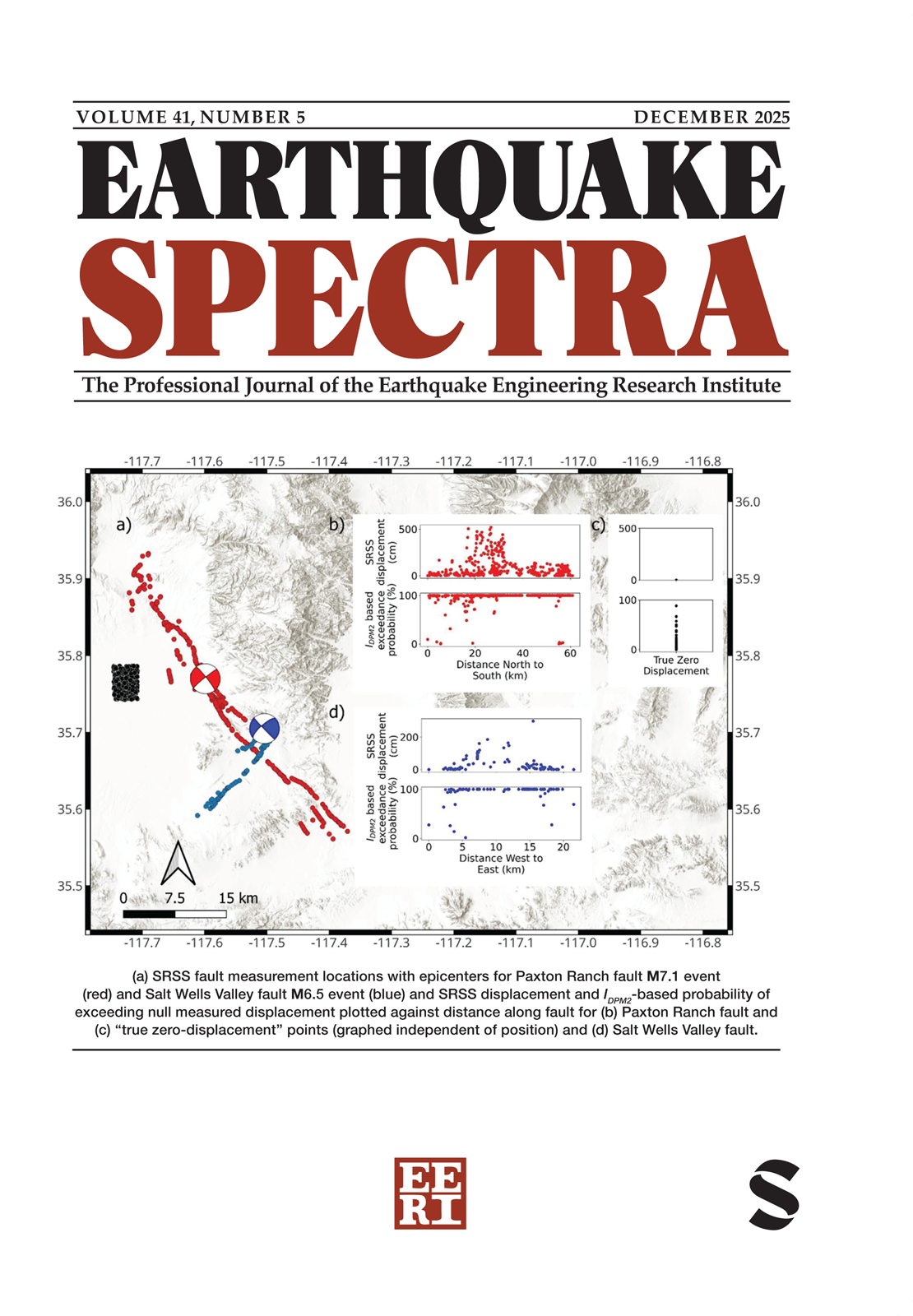 Earthquake Spectra journal cover