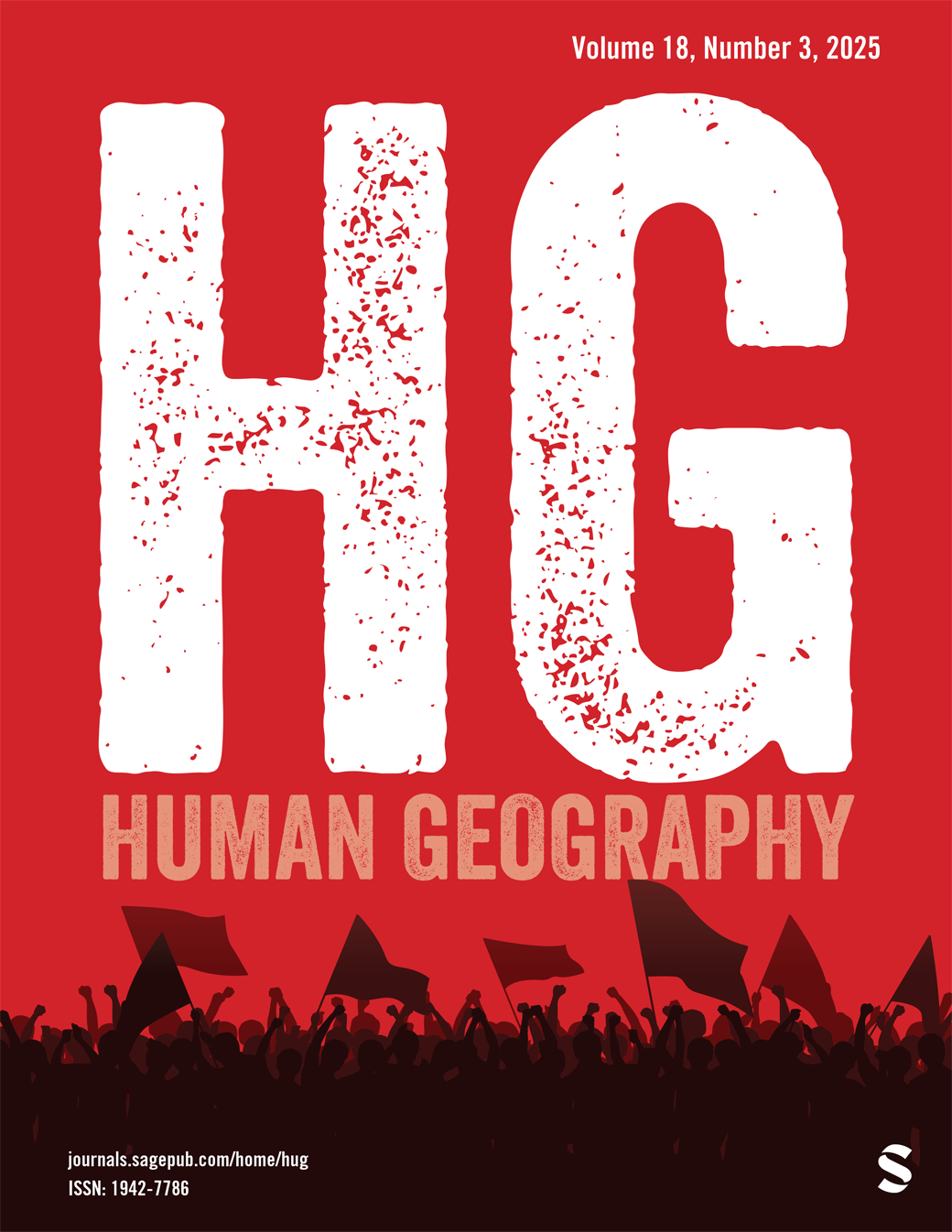 Human Geography journal cover