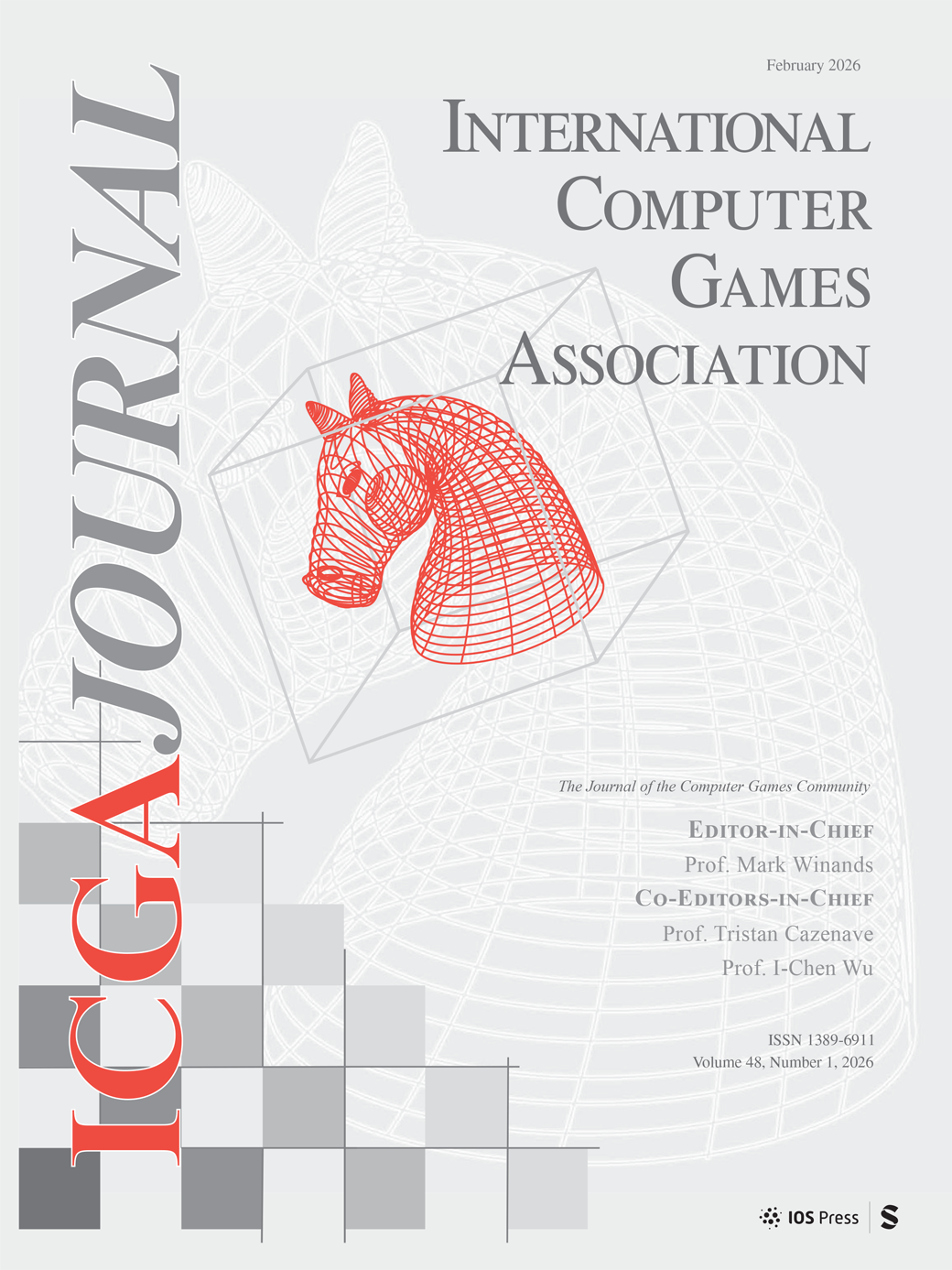 ICGA Journal: The Journal of the Computer Games Community journal cover