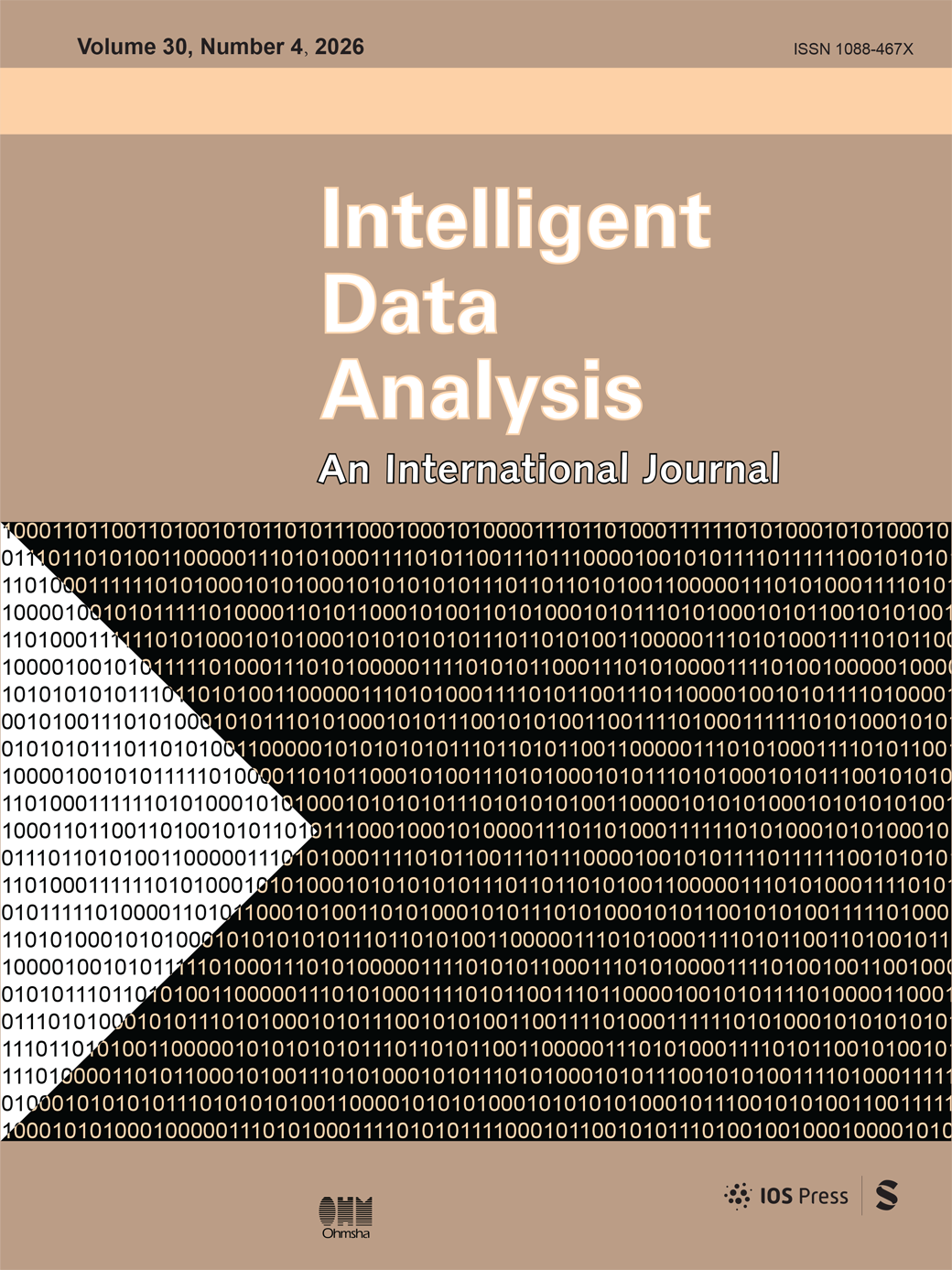 Intelligent Data Analysis: An International Journal journal cover