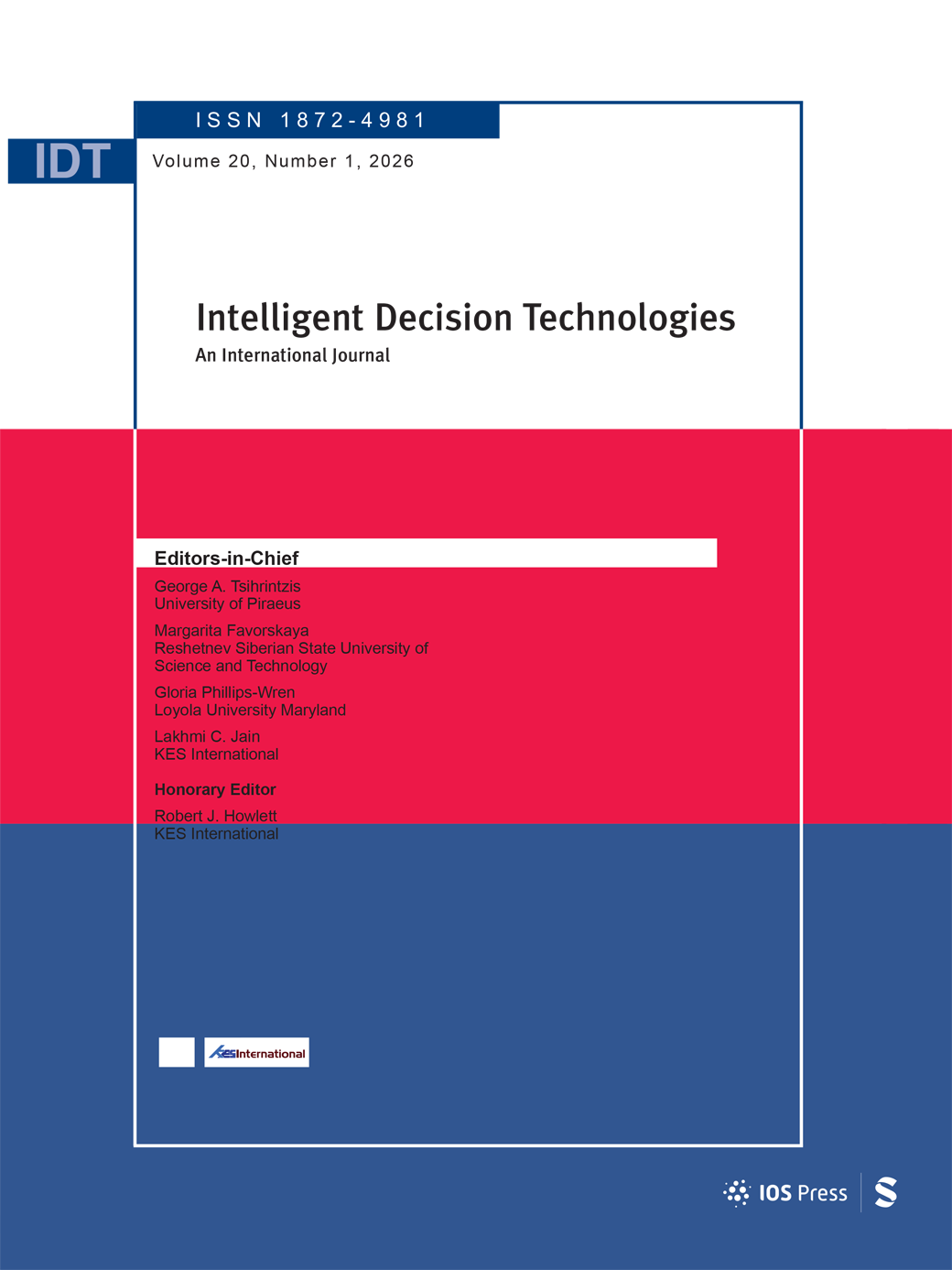 Intelligent Decision Technologies journal cover
