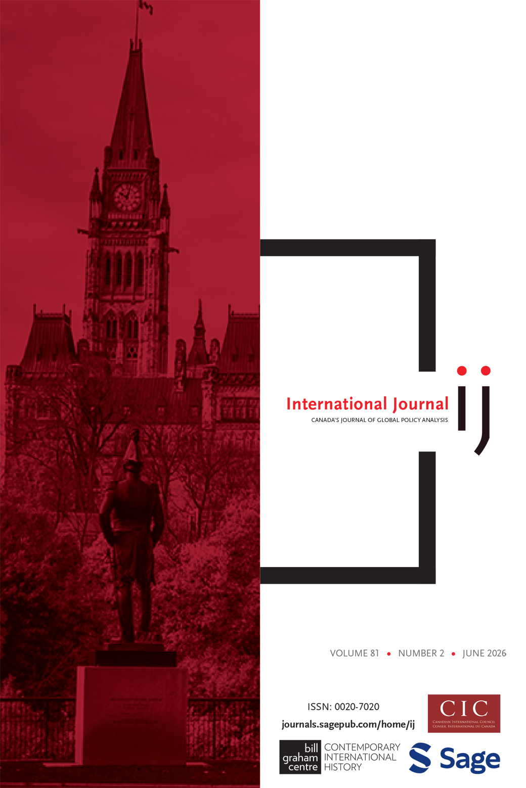 International Journal: Canada’s Journal of Global Policy Analysis journal cover