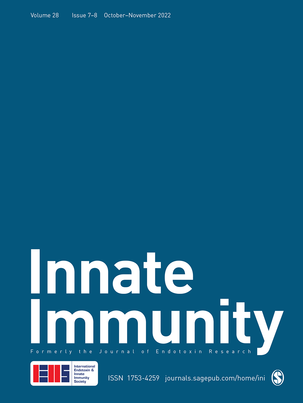 Innate Immunity journal cover