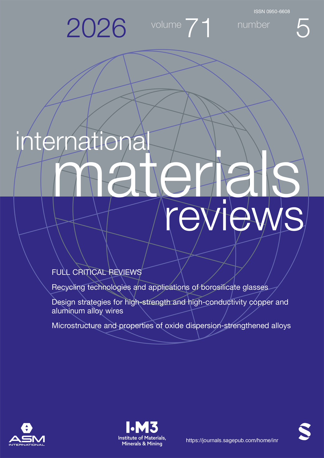 International Materials Reviews journal cover