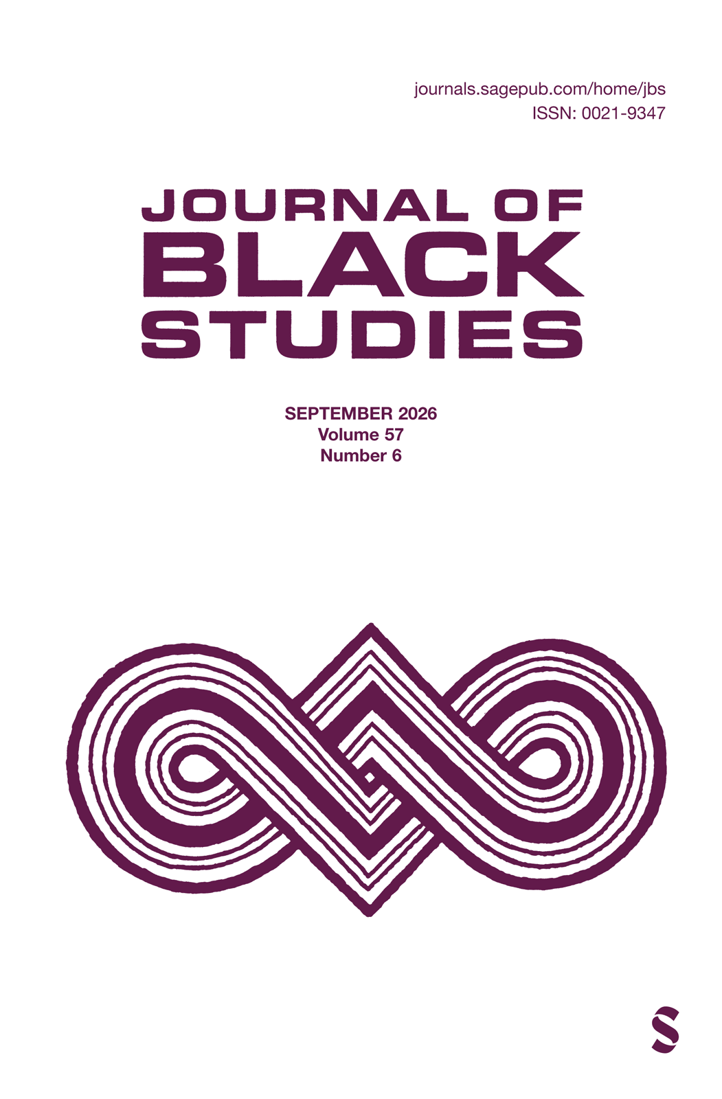 Journal of Black Studies journal cover