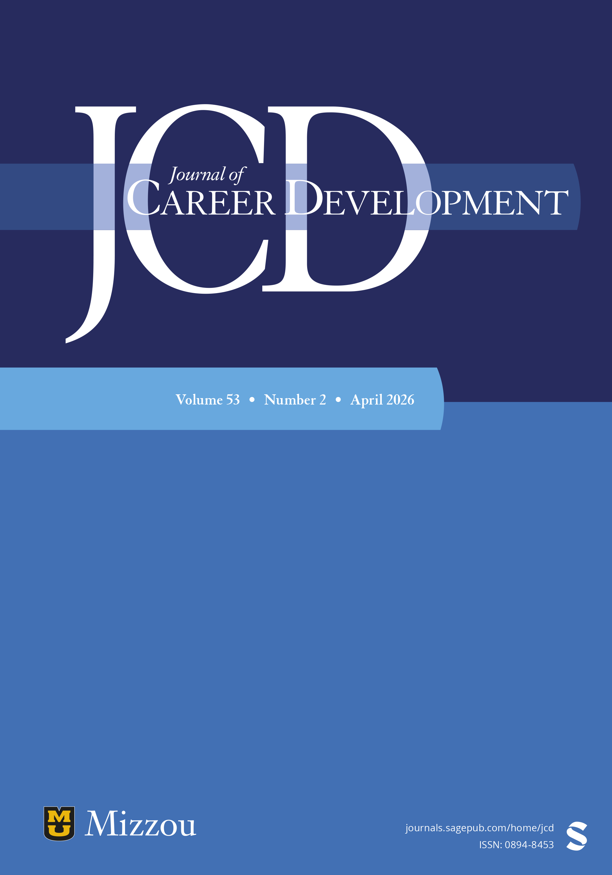 Journal of Career Development journal cover