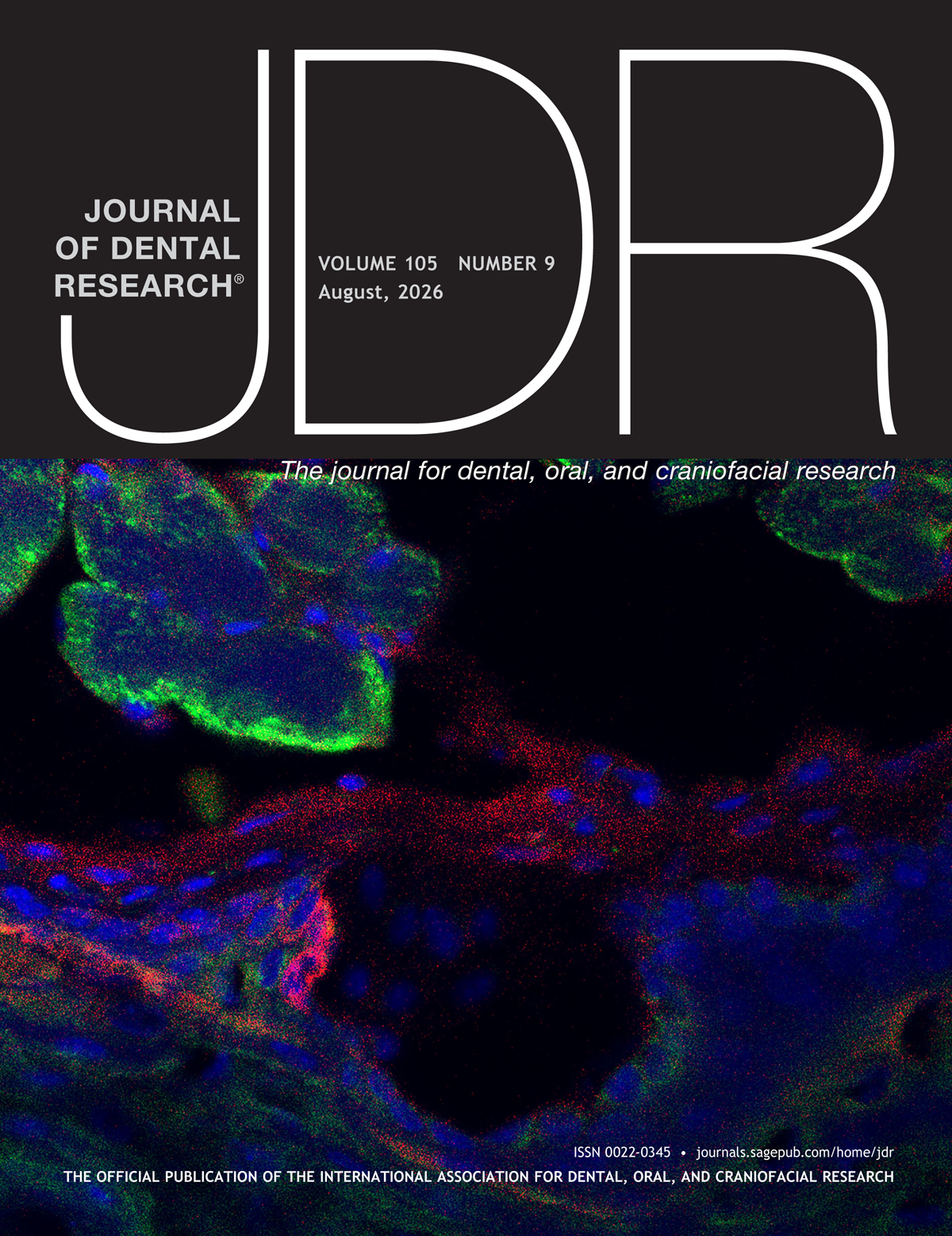 Journal of Dental Research journal cover