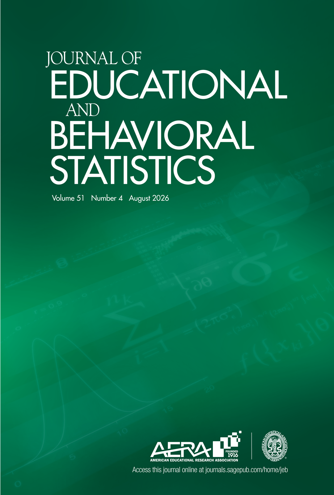 Journal of Educational and Behavioral Statistics journal cover