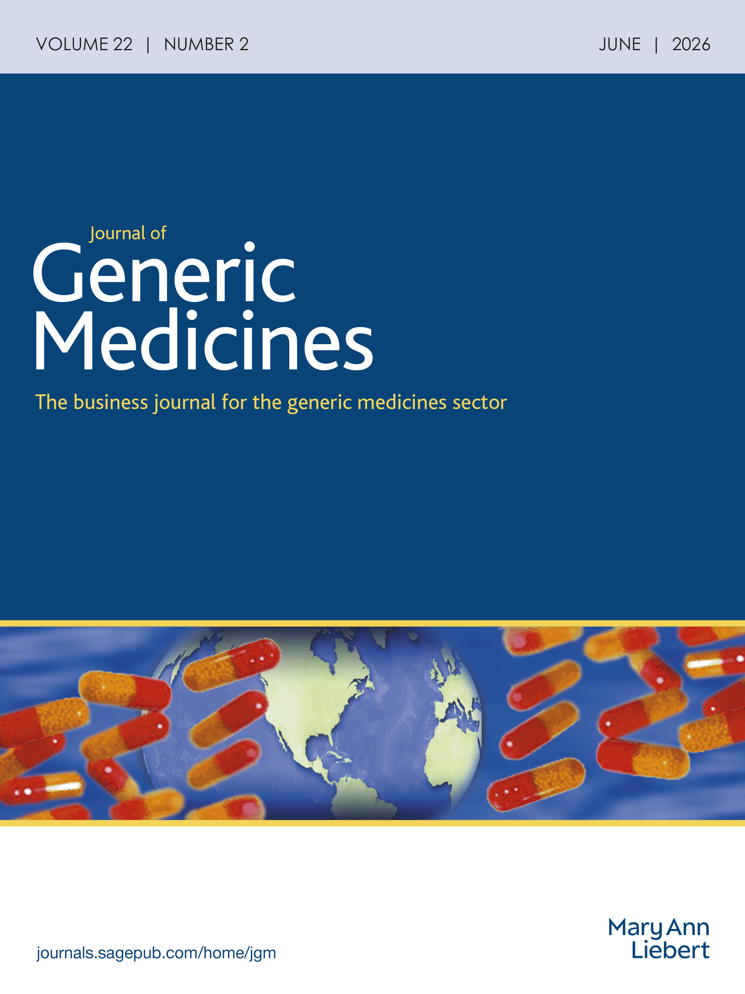 Journal of Generic Medicines: The Business Journal for the Generic Medicines Sector journal cover