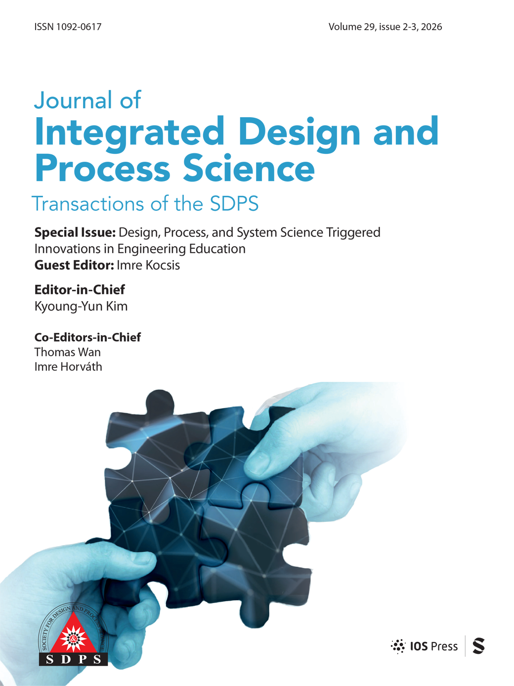 Journal of Integrated Design and Process Science journal cover