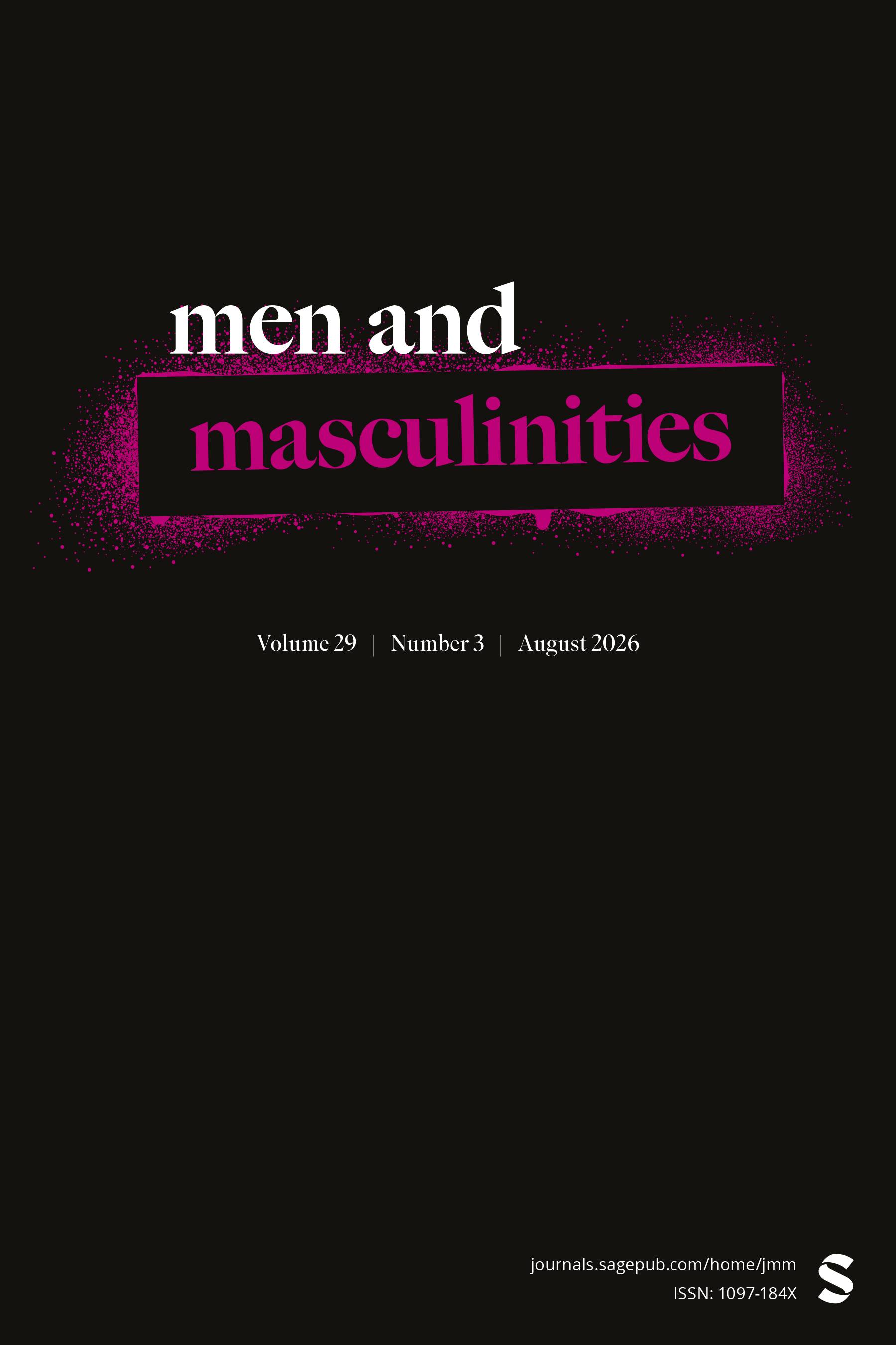Men and Masculinities journal cover