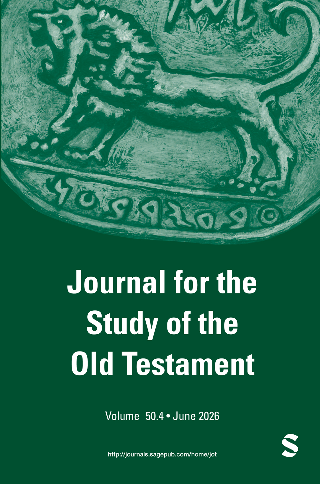 Journal for the Study of the Old Testament journal cover