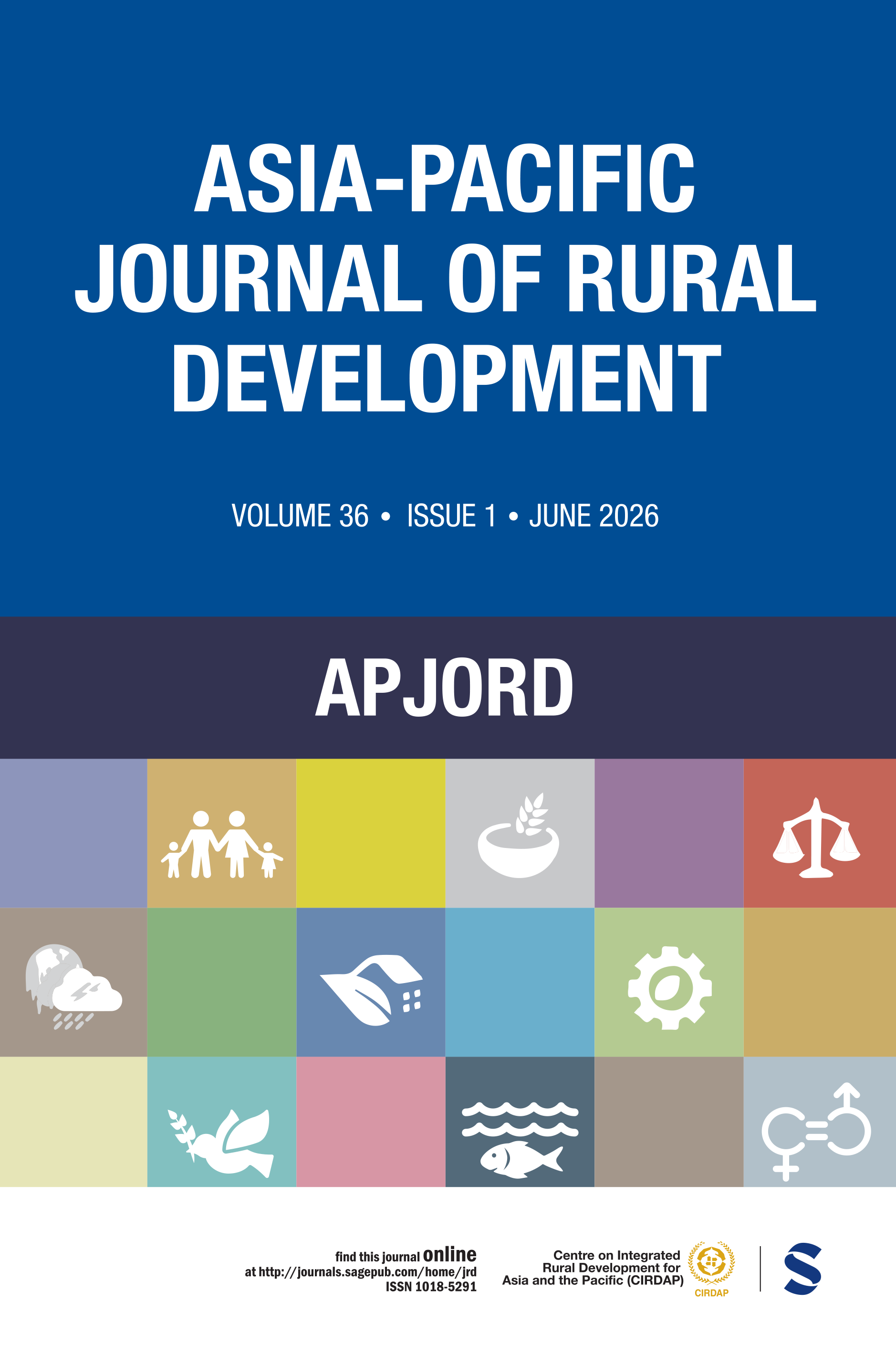 Asia-Pacific Journal of Rural Development journal cover
