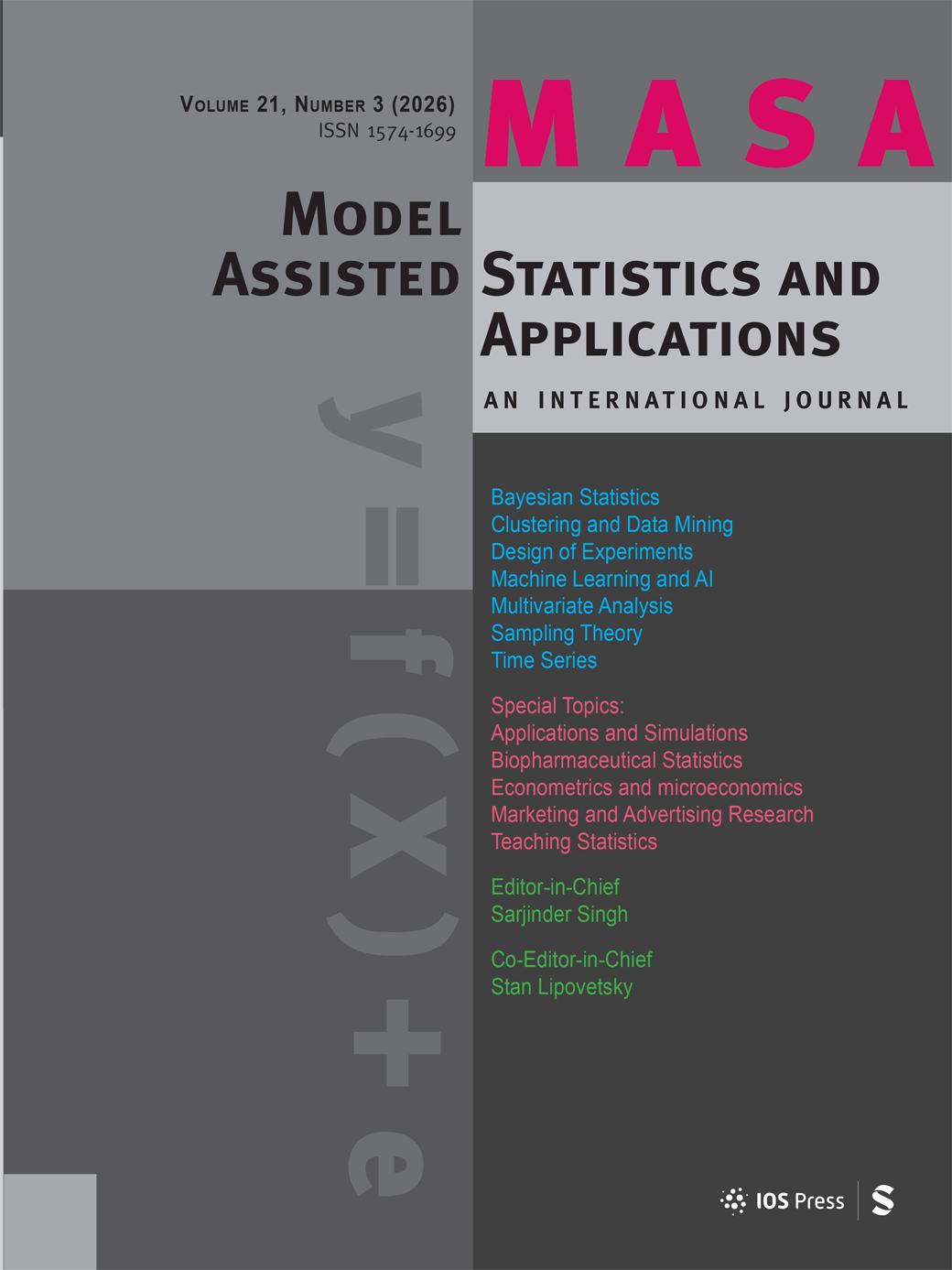 Model Assisted Statistics and Applications journal cover