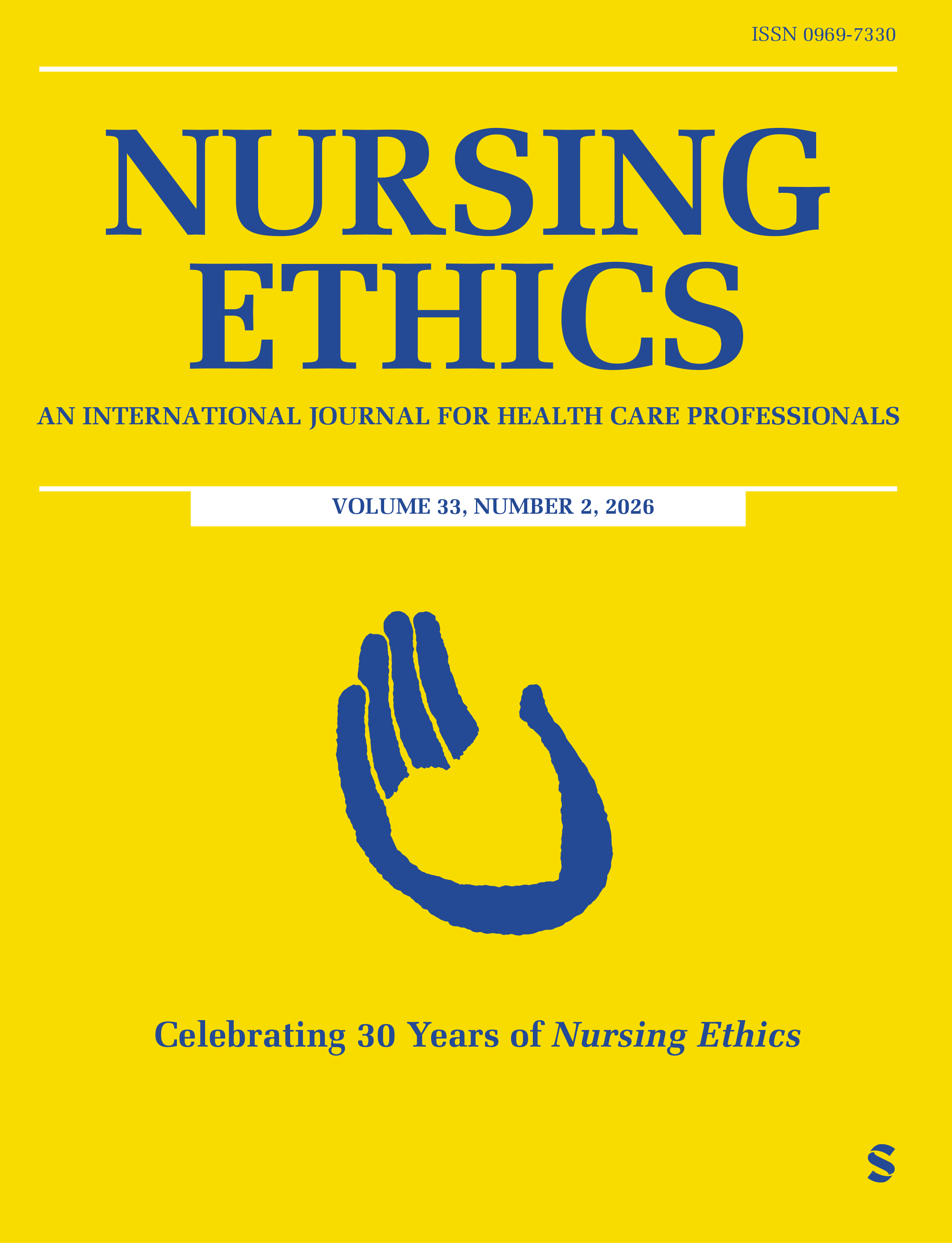 Nursing Ethics journal cover