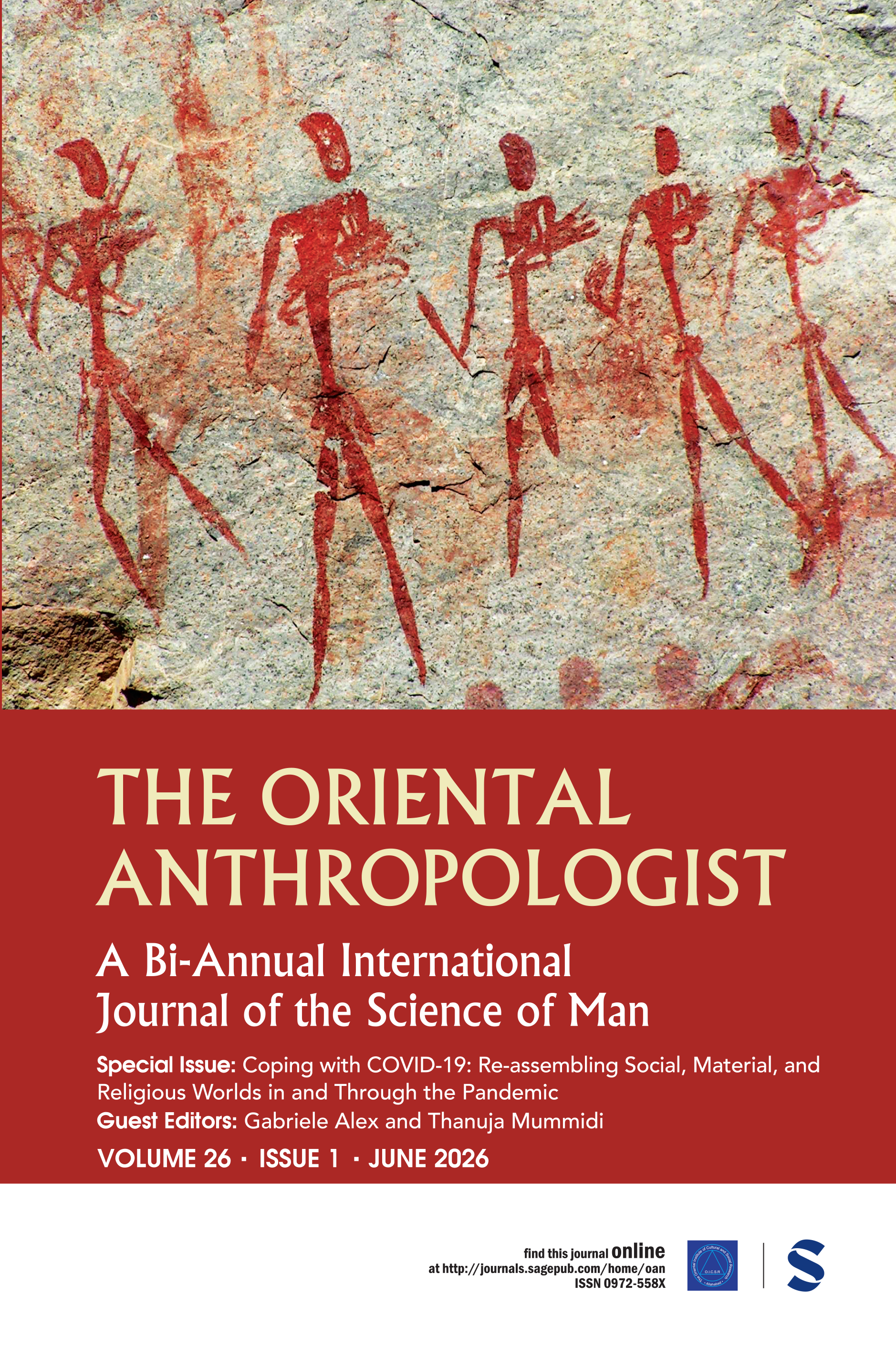 The Oriental Anthropologist: A Bi-annual International Journal of the Science of Man journal cover