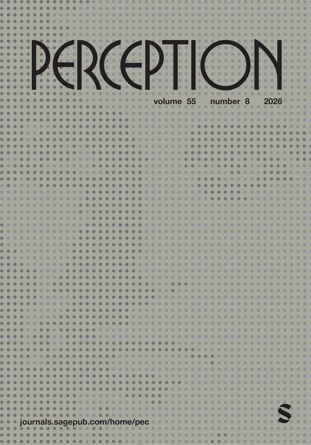 Perception journal cover