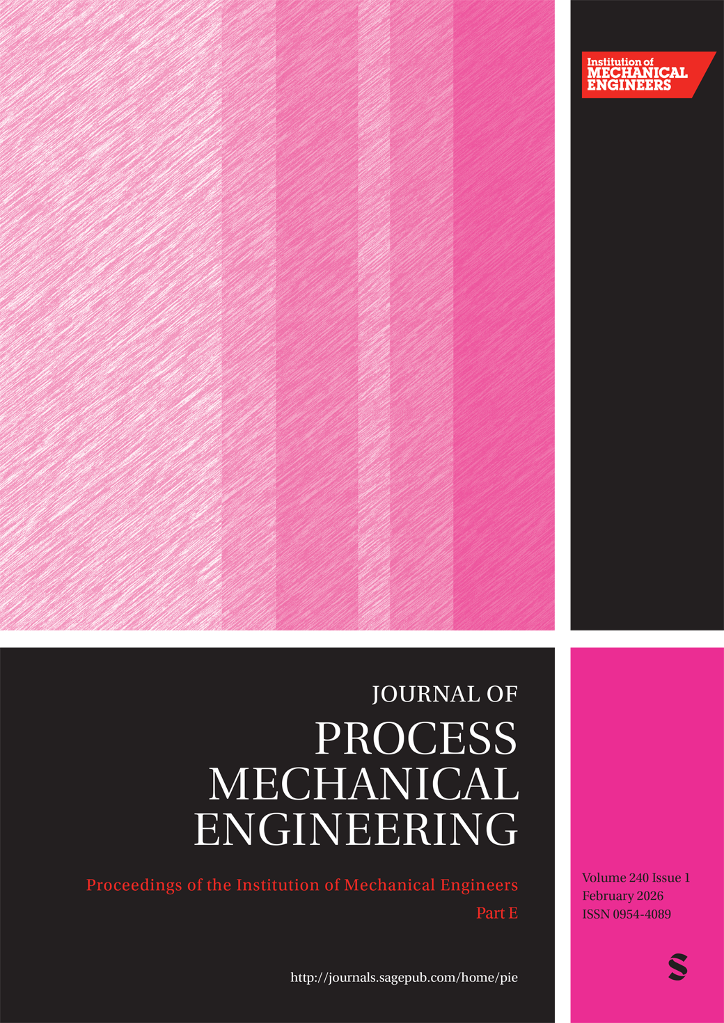 Proceedings of the Institution of Mechanical Engineers,Part E: Journal of Process Mechanical Engineering journal cover