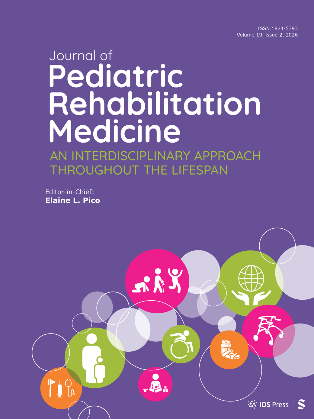 Journal of Pediatric Rehabilitation Medicine journal cover