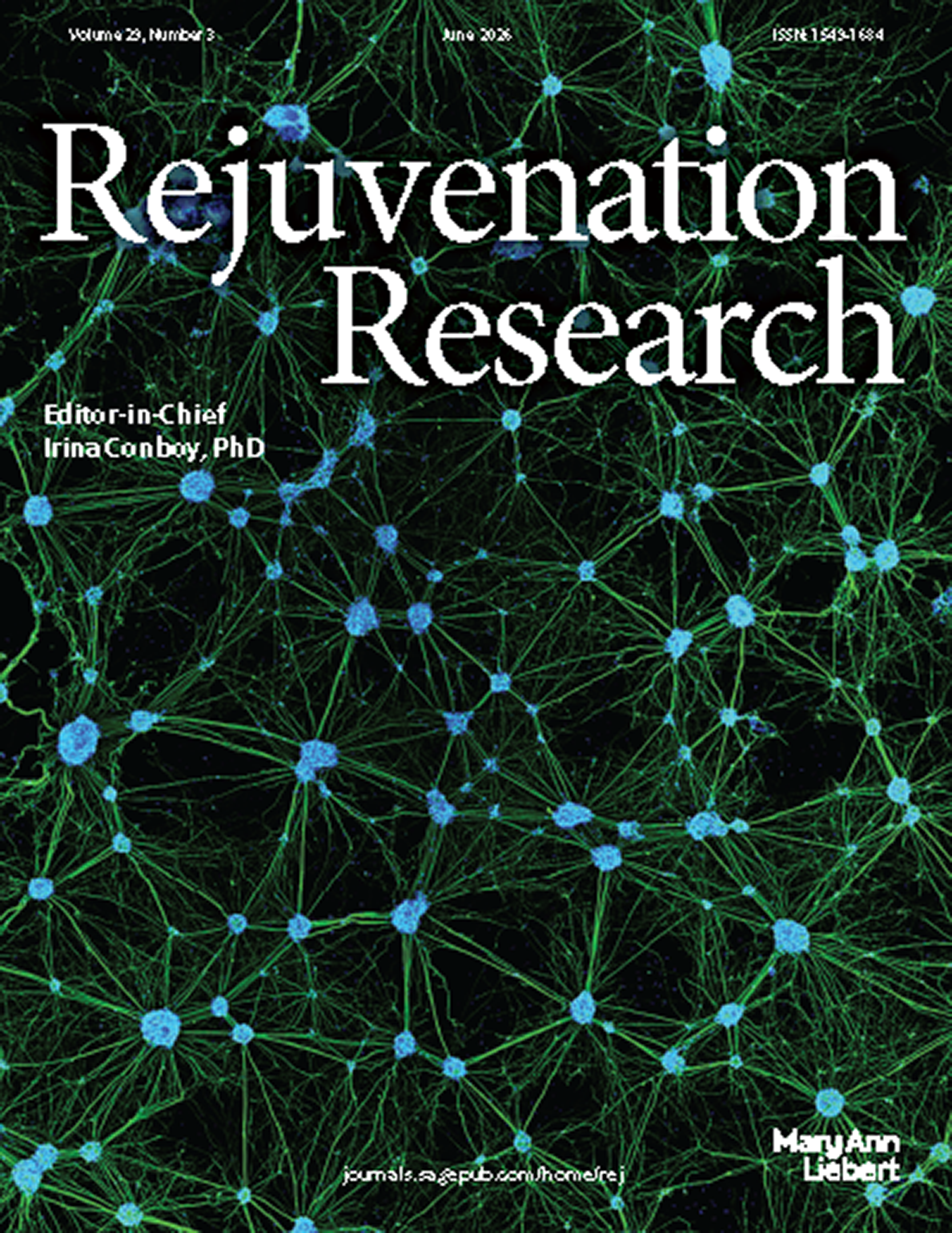 Rejuvenation Research journal cover