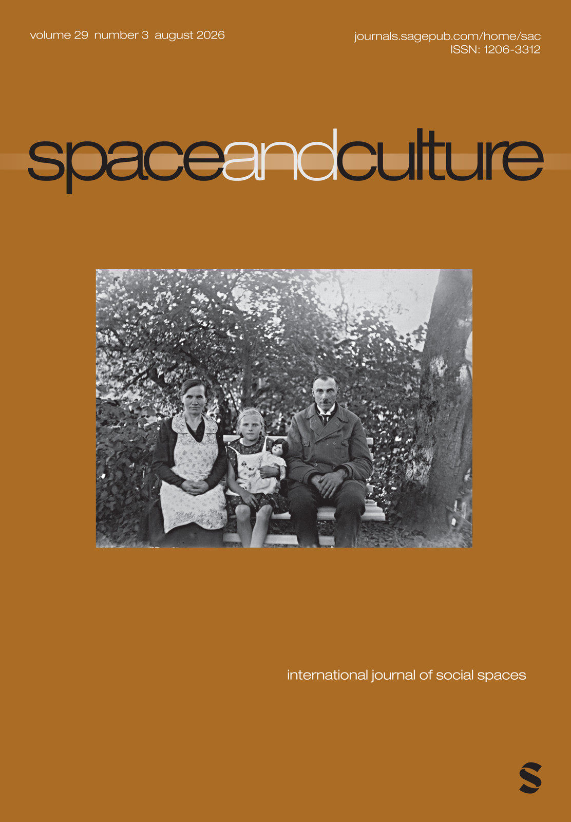 Space and Culture journal cover