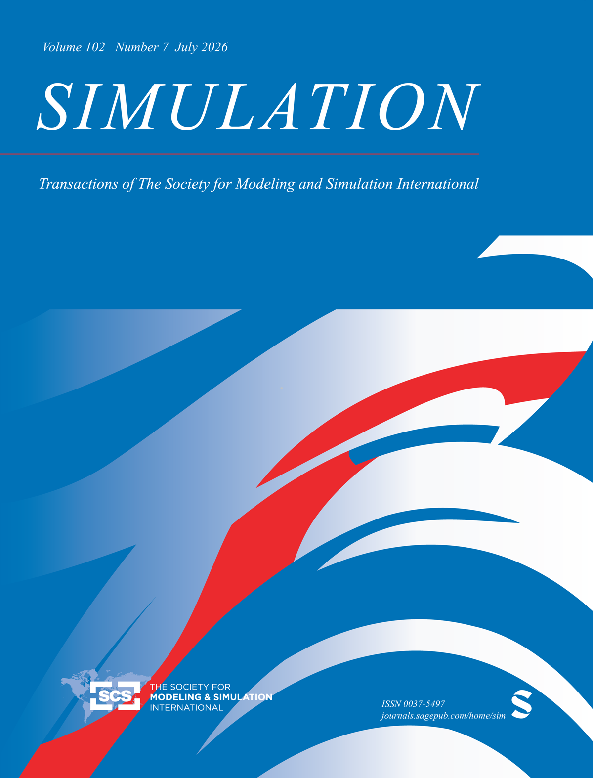 SIMULATION journal cover