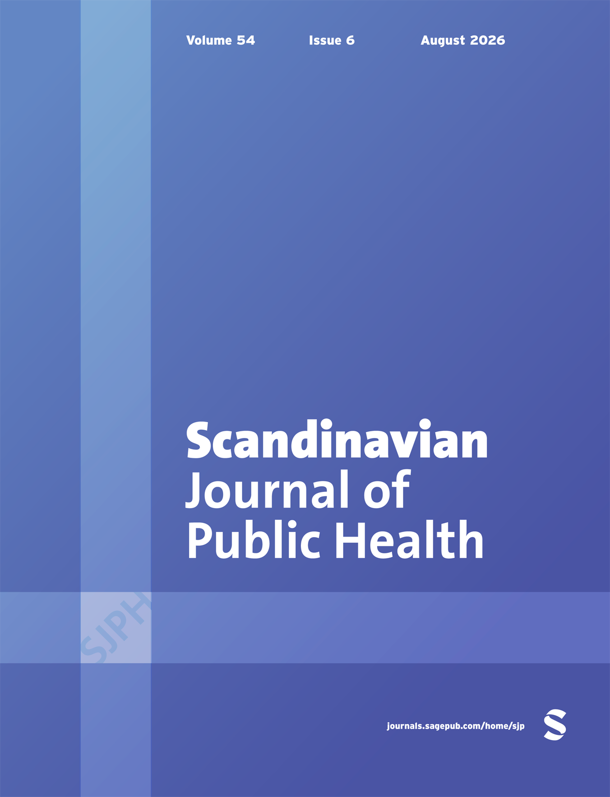 Scandinavian Journal of Public Health journal cover