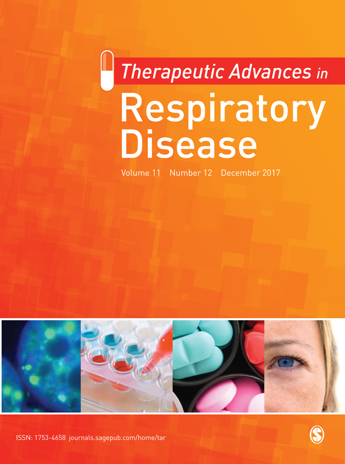 Therapeutic Advances in Respiratory Disease journal cover