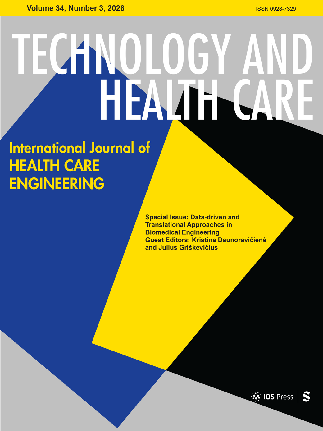 Technology and Health Care journal cover