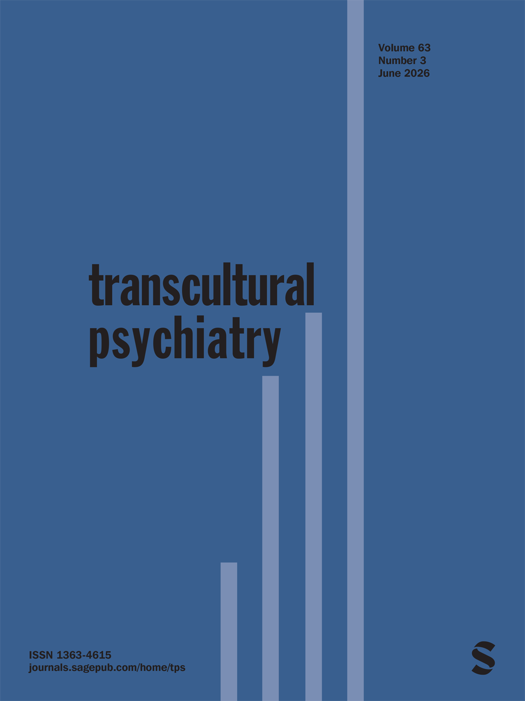 Transcultural Psychiatry journal cover