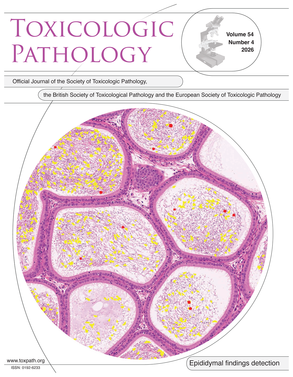 Toxicologic Pathology journal cover