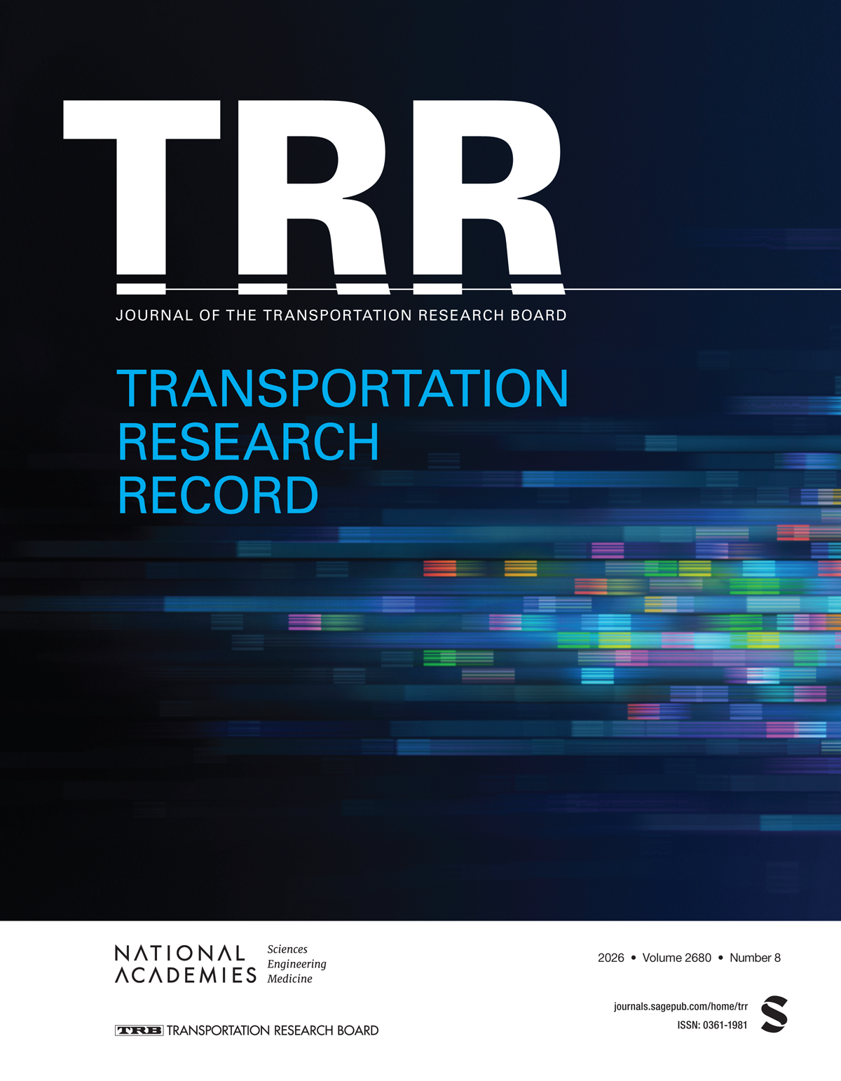 Transportation Research Record: Journal of the Transportation Research Board journal cover