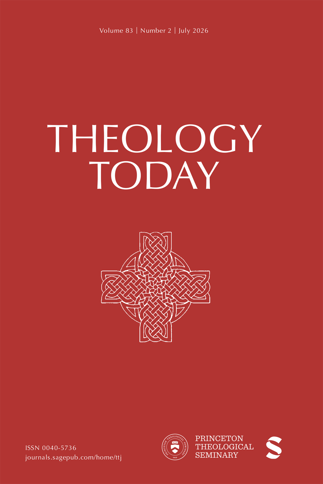 Theology Today journal cover