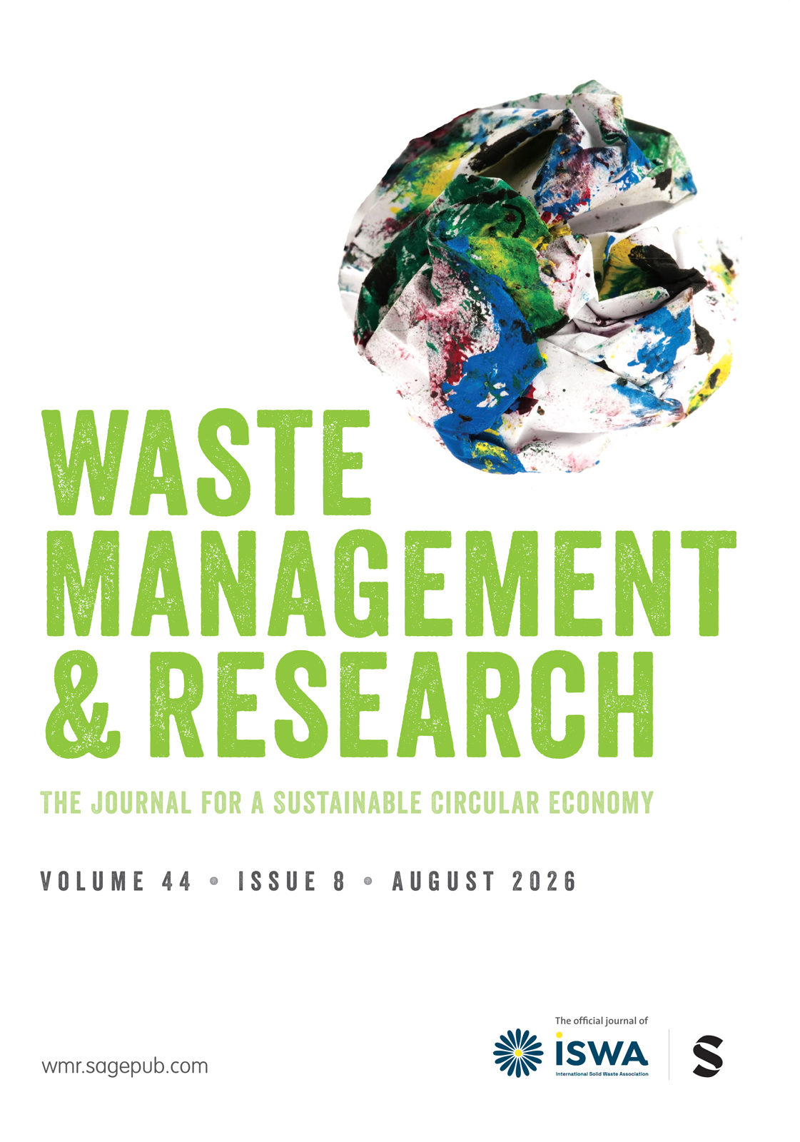 Waste Management & Research: The Journal for a Sustainable Circular Economy journal cover