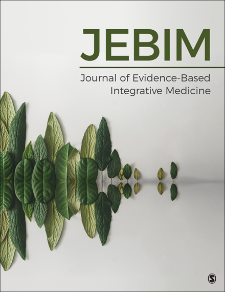 Journal of Evidence-Based Integrative Medicine journal cover